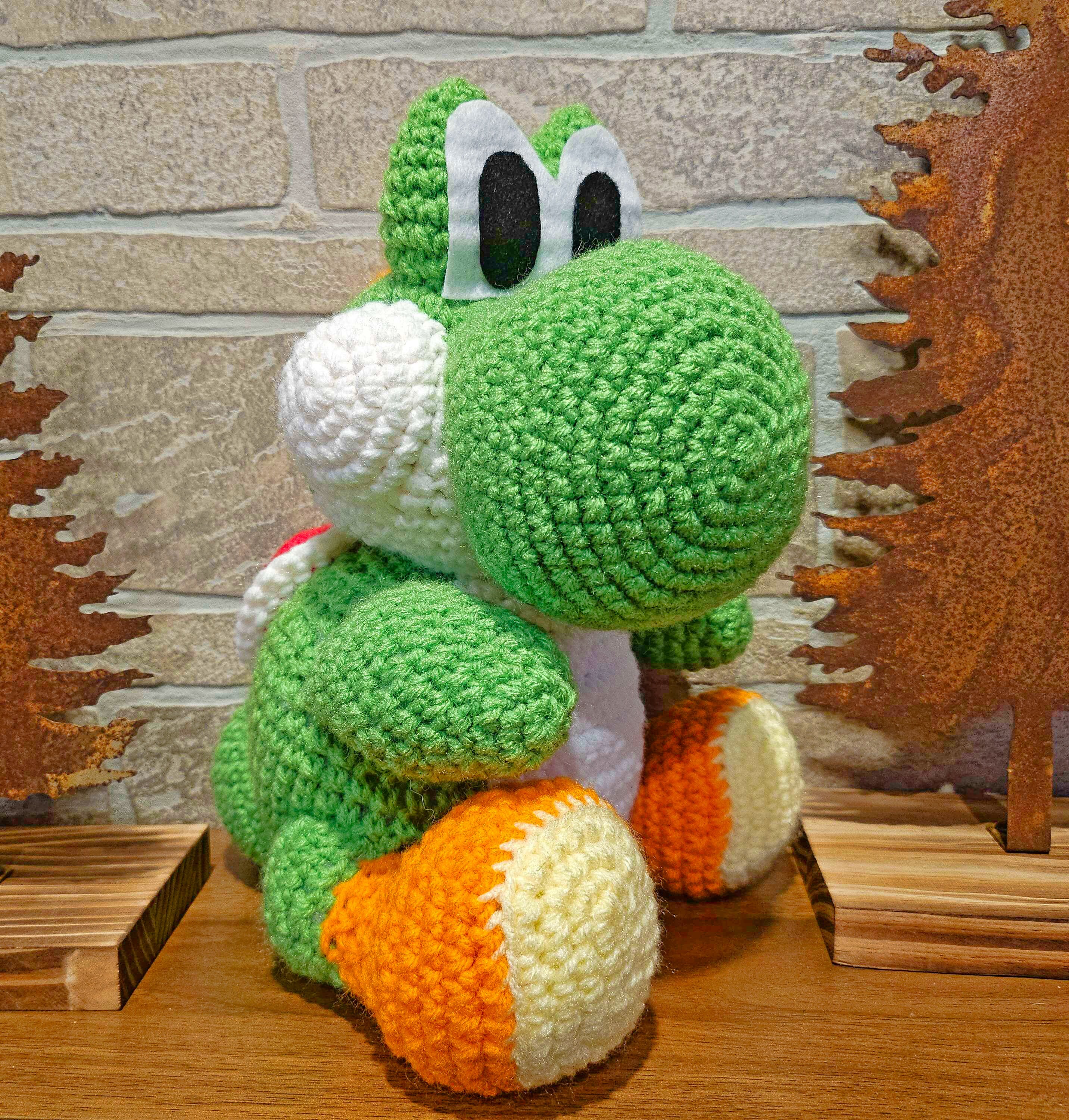 Big Yarn Yoshi Plushie 12