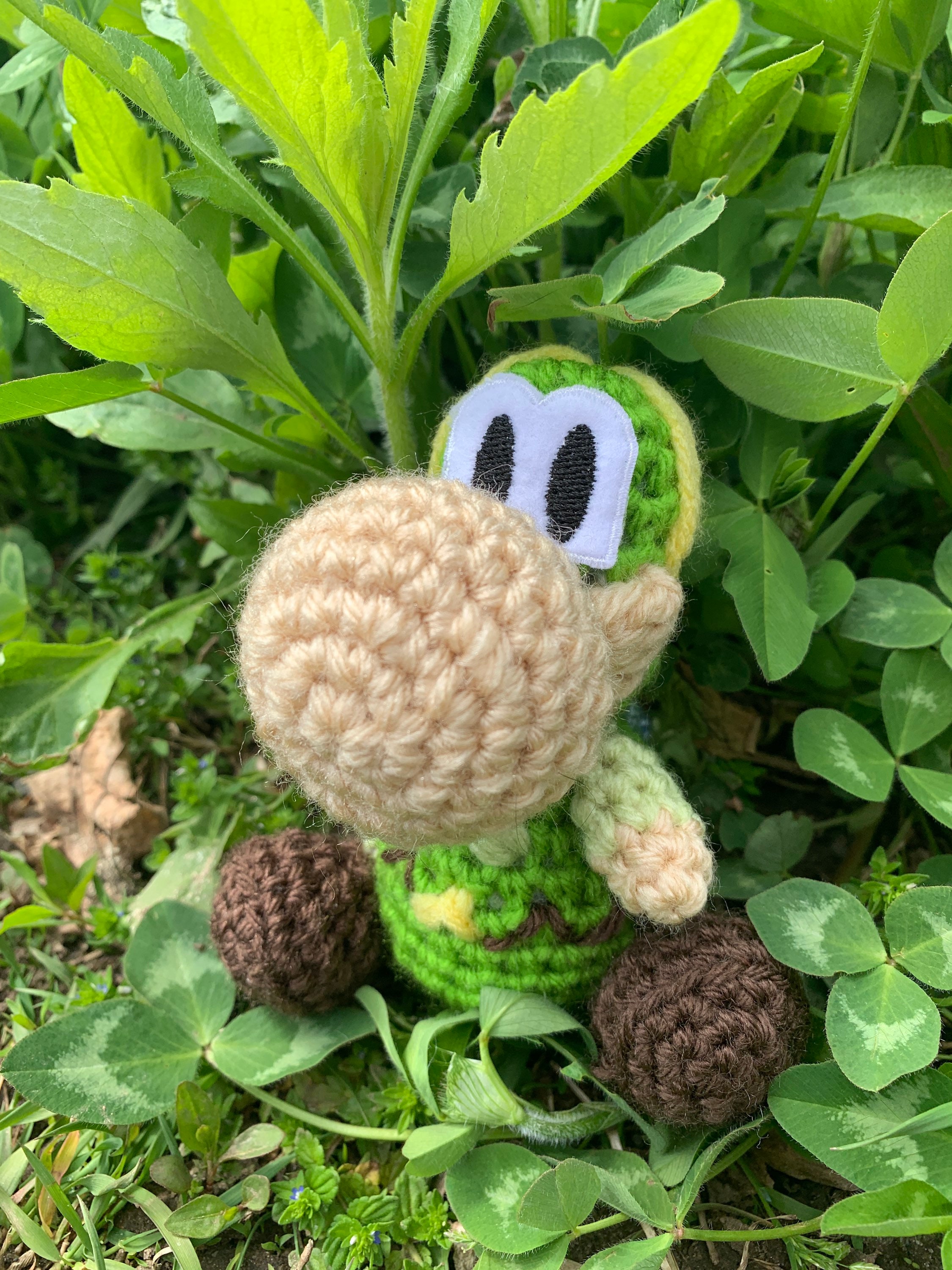 Yoshi's Woolly World Link Yoshi - Etsy