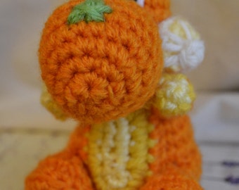 Yarn Yoshi Citrus amigurumi plushie