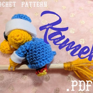 Crochet Amigurumi Kamek PDF Pattern