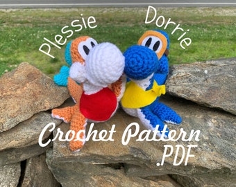 Plessie and Dorrie Crochet Pattern PDF