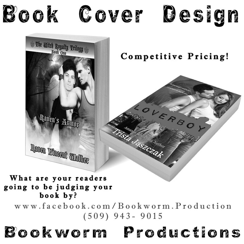 CUSTOM Book Cover Design Electronic Format Etsy UK
