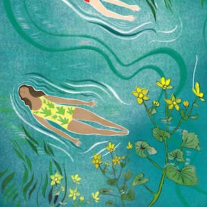 The Swimmers print