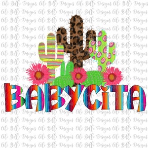 Babycita Sublimation PNG Design | Mama | Baby |Sublimation Download | Cactus Sublimation PNG | Floral Sublimation PNG | Digital Download |