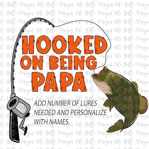 Personalized Papa Fishing Lure Gift - Custom Engraved Stainless Steel For Father's Day & Birthdays