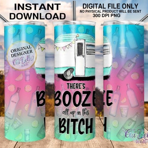 Conception de gobelet maigre de 20 oz| Sublimation de modèle de gobelet maigre de 20 oz| Camping| Consommation d’alcool au hasard| Consommation d’alcool de jour| Camping-car| Chienne d’alcool