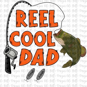 Reel Cool Papa Father's Day Gift Fishing By Unlimab