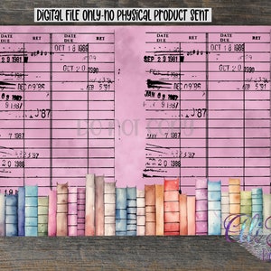 Digitaal bestand| Bibliotheekboek Datum Terugkeer| Sublimatieontwerp downloaden| Notitieboekje Journaal| Tijdschriftontwerp| Notitieboekje| Gedreven door graphics