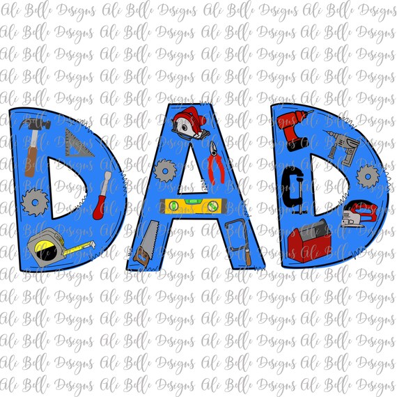 Construction Dad, Doodle, Builder Life, Sublimation, Sublimate.
