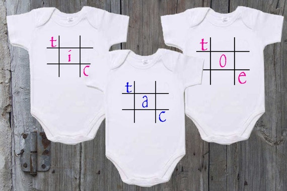 triplet outfits for school