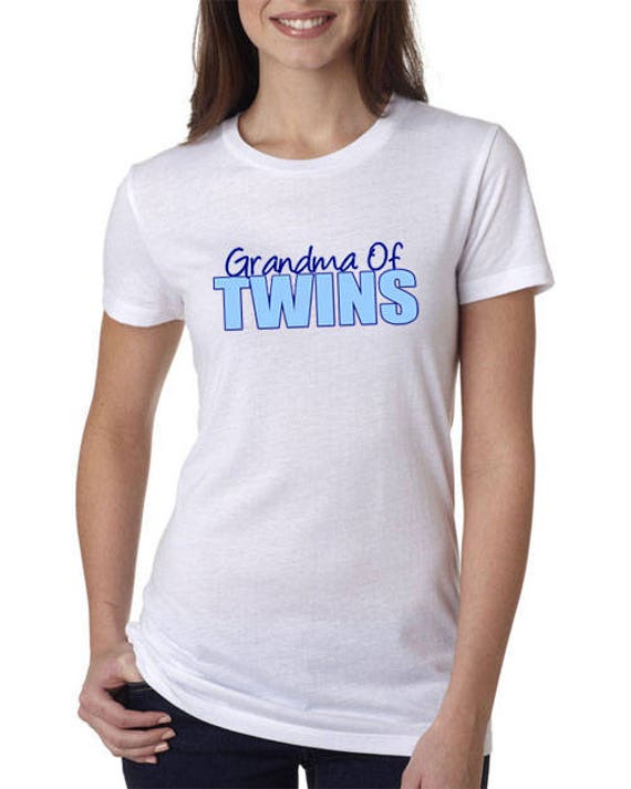 grandma of twins shirt