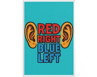 Imán de botón de audiología, decoración divertida para el hogar, imán rojo derecho azul izquierdo, regalo para audiófilos, imán de refrigerador único, aviso peculiar [...]