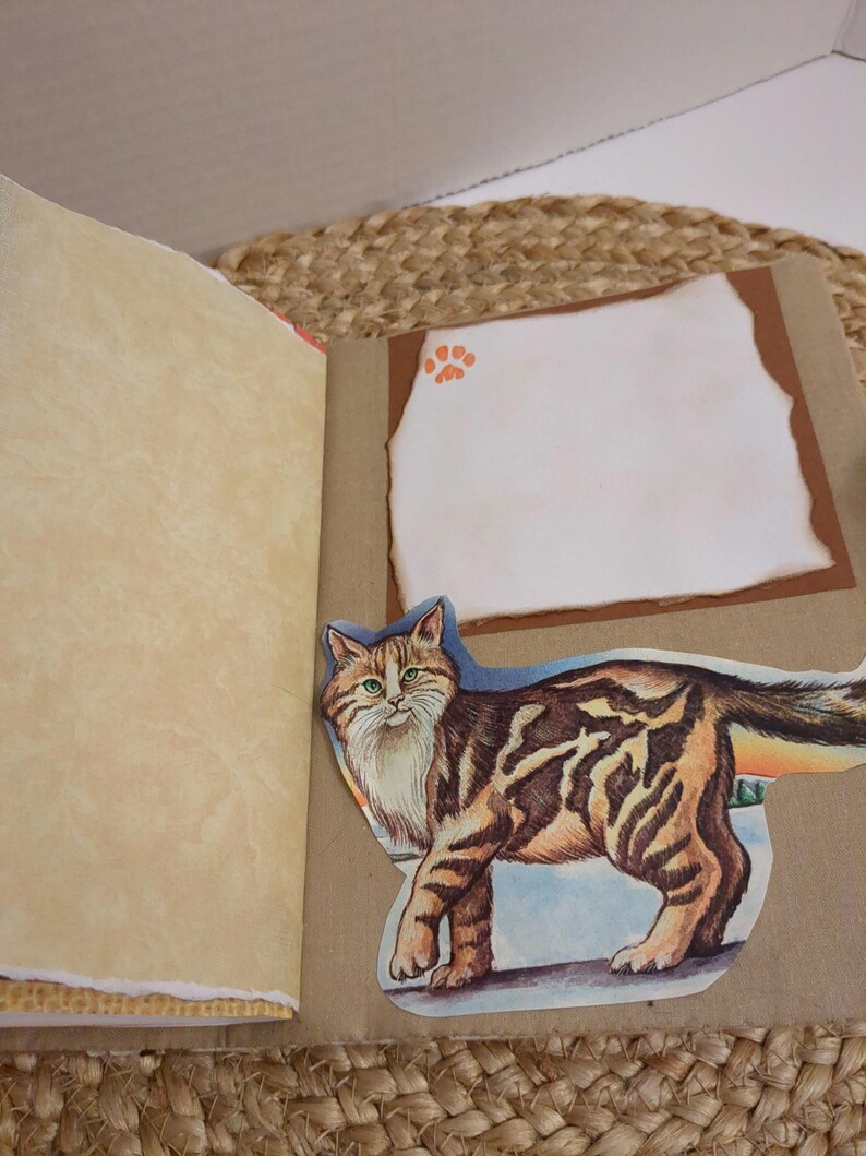 Cat Junk Journal Small 30 Pages - Etsy