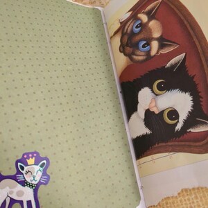 Cat Junk Journal Small 30 Pages - Etsy