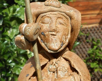 statue saint James , Pilgrim of st jacques