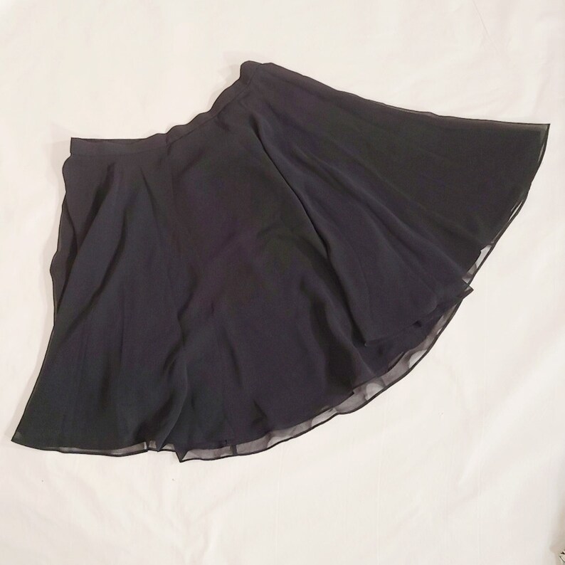 Vintage 90s Adrianna Papell a line skirt size 14 large image 2
