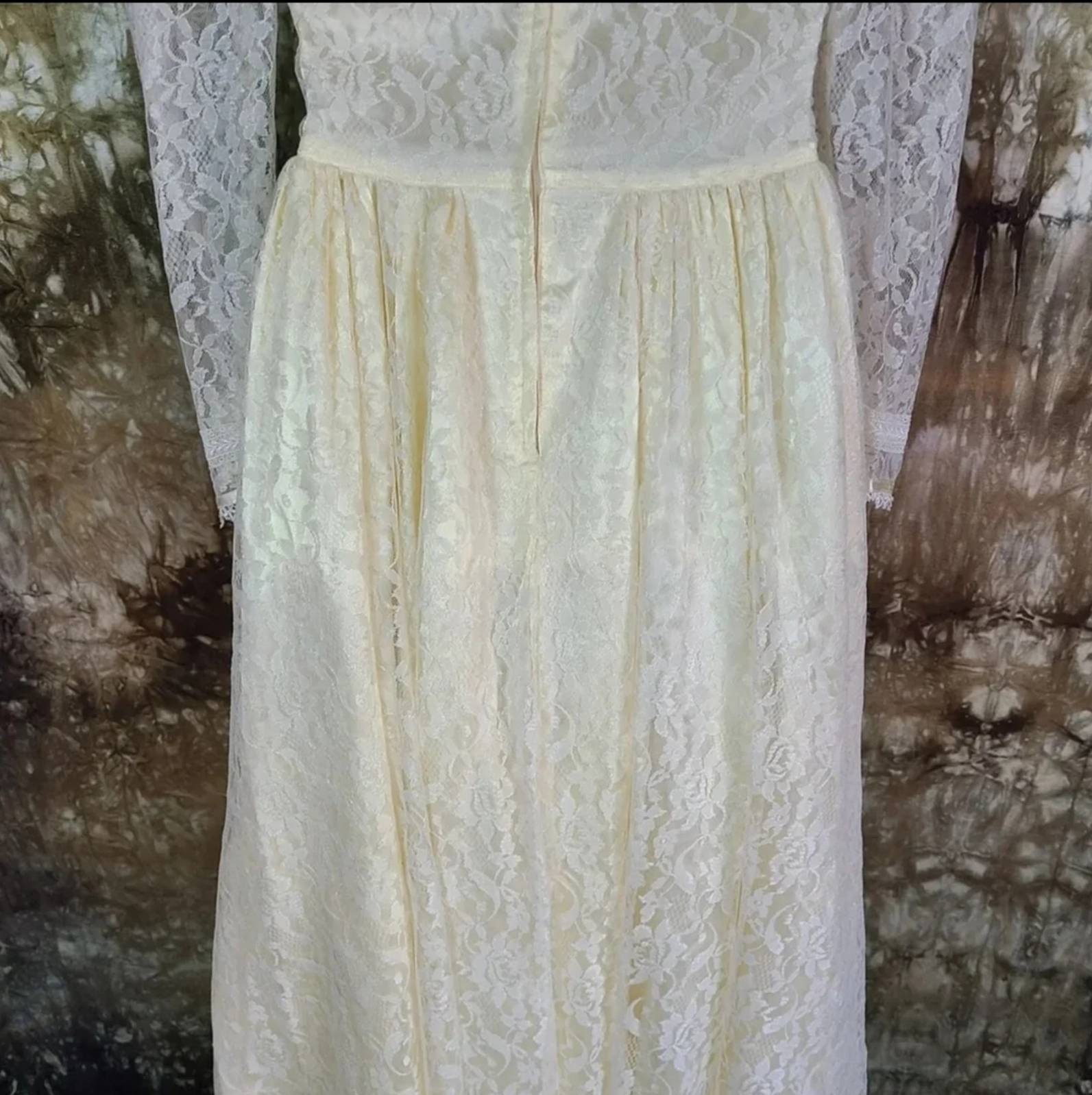 Vintage 80s Gunne Sax by Jessica Mcclintock Romantic Renaissance Bridal ...