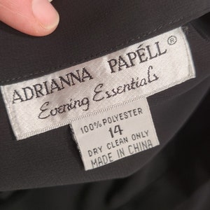 Vintage 90s Adrianna Papell a line skirt size 14 large image 4