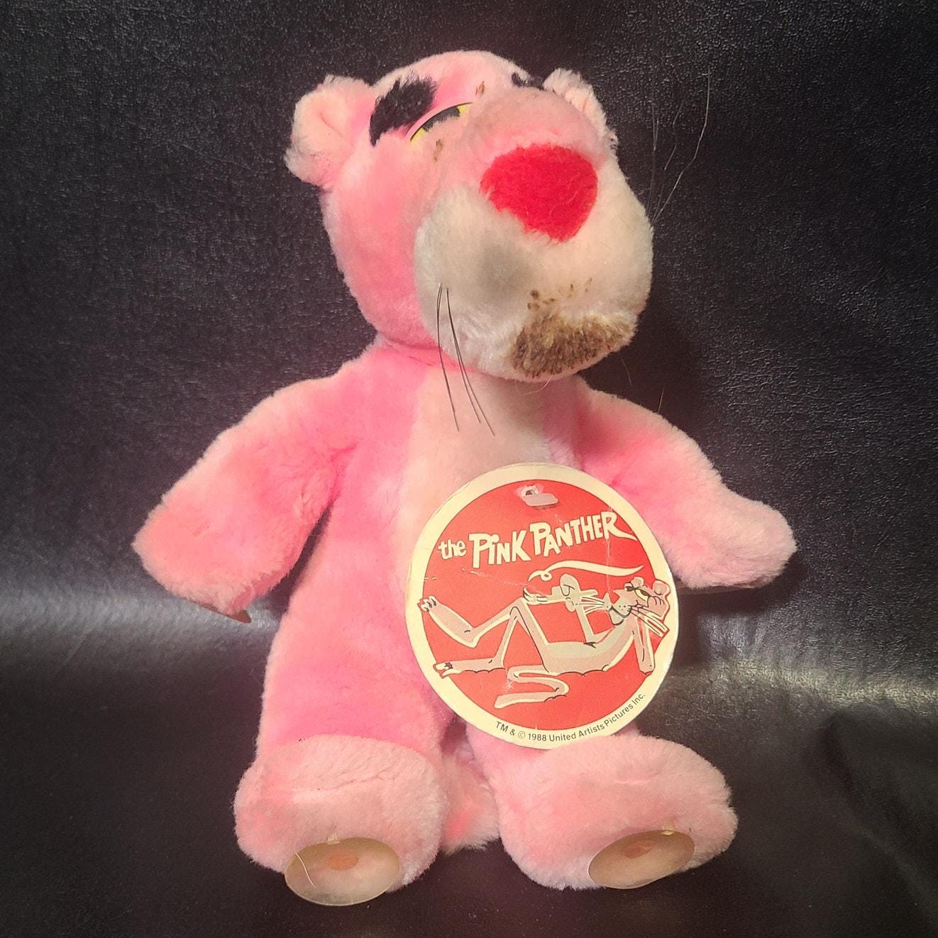 Pink Panther Toy Vintage - Etsy