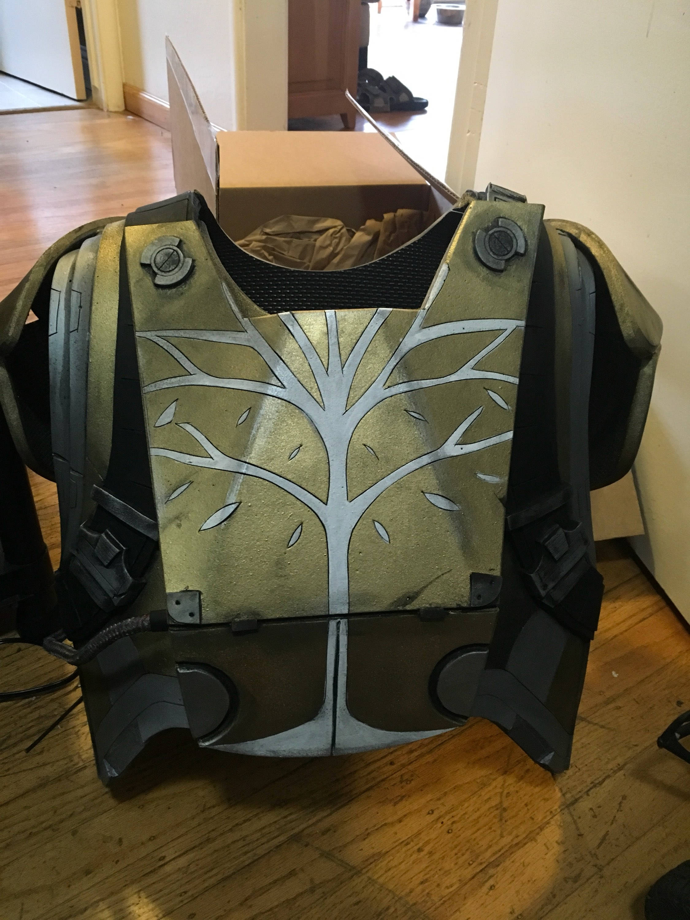Hunter chest armor Etsy