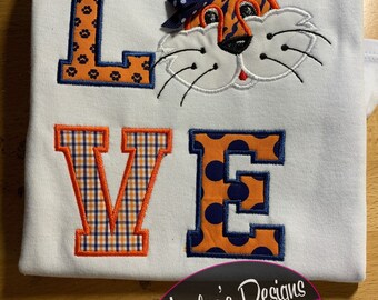 Aubie The Tiger Etsy