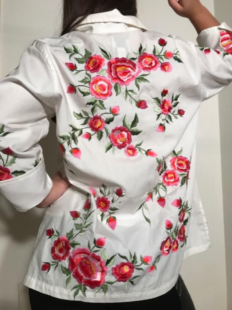 Fiesta Floral Blouse White main image 0