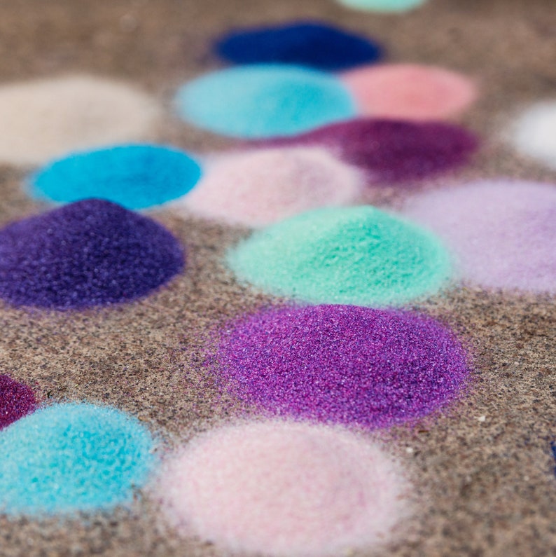 Colored Sand Wedding Unity Sand Bright Colored Sand Sand Etsy