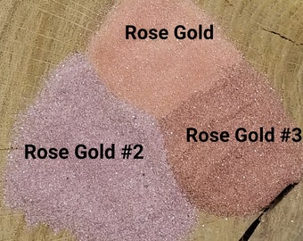 Rose Gold Colored Sand for Wedding Unity Sand - Wedding Sand - Wedding Decor - Centerpieces - Wedding Supply - DIY Projects - Home Decor