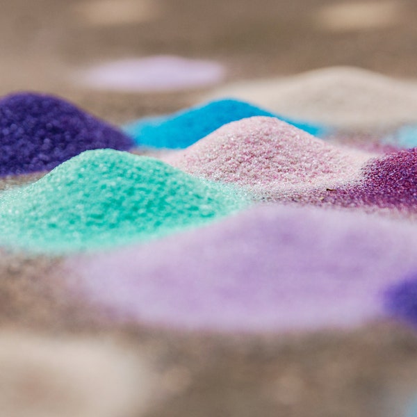Colored Sand - Wedding Unity Sand - Bright Colored Sand - Sand Ceremony - Craft Supplies - Kids Crafts - Wedding Supplies - Beach Wedding