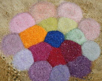 Colored Sand for Wedding Unity Sand - Craft Projects, Kids Play or Fairy Garden - 1/2 Pound +