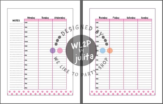 Clic HP Hourly Printable Add for Clic Content Planner photo regarding Hp Printable referred to as Clic HP Hourly Printable Add for Clic Delighted Planner