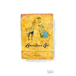 Bemelmans Bar Matchbook #1 - Carlyle Hotel NYC