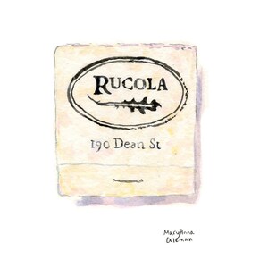 Rucola Matchbook - Brooklyn