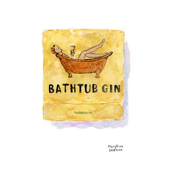 Bathtub Gin - Etsy