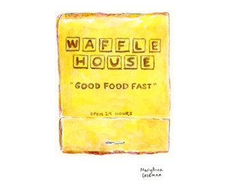 Waffle House Matchbook