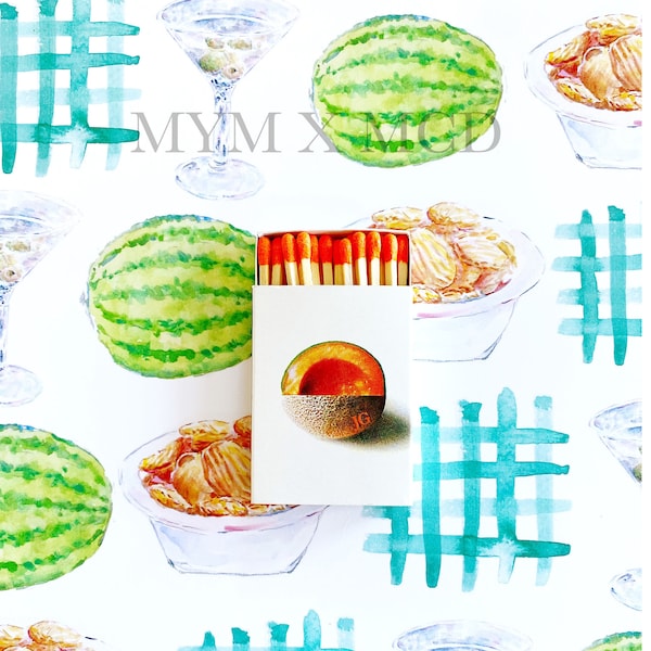 Jg Melon Matchbox Etsy