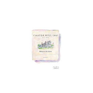 Castle Hill Inn Streichholzbriefchen