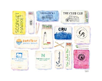 Nantucket Matchbooks