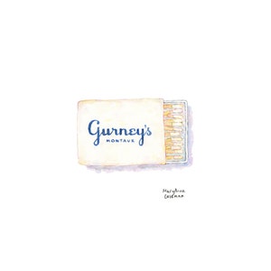 Gurney&#39;s Montauk Matchbook