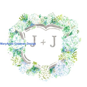 Cresta de boda personalizada