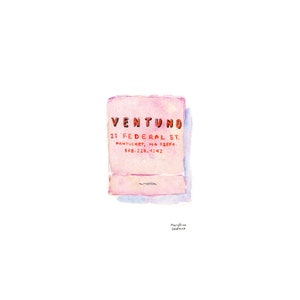 Ventuno Matchbook - Nantucket