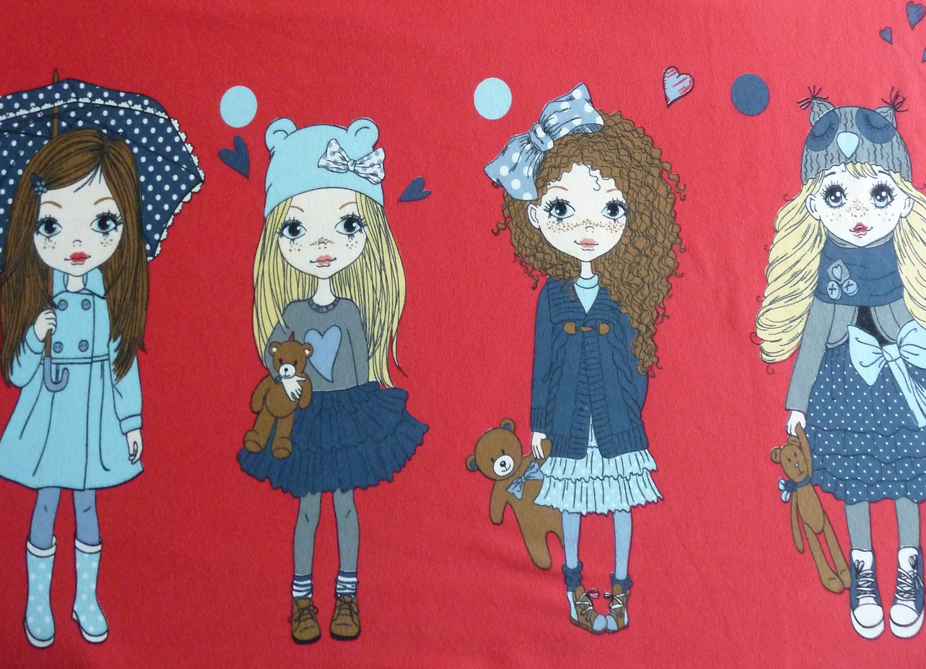 jersey girls fabric