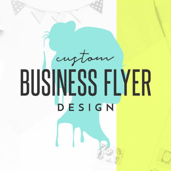 Custom Printable Flyer Design, Custom Graphic Design, Custom Business Flyer Design, Digital PDF Only