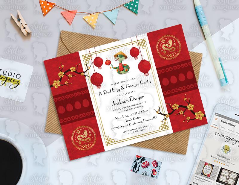 Red Egg Ginger Party