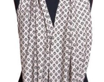 Bcfarianna Triangle Lace Scarf Off White