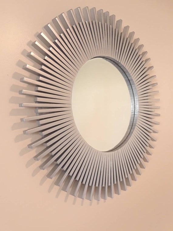 Silver Sunburst Wall Mirror 23 Silver Sunburst Wall Mirror 23