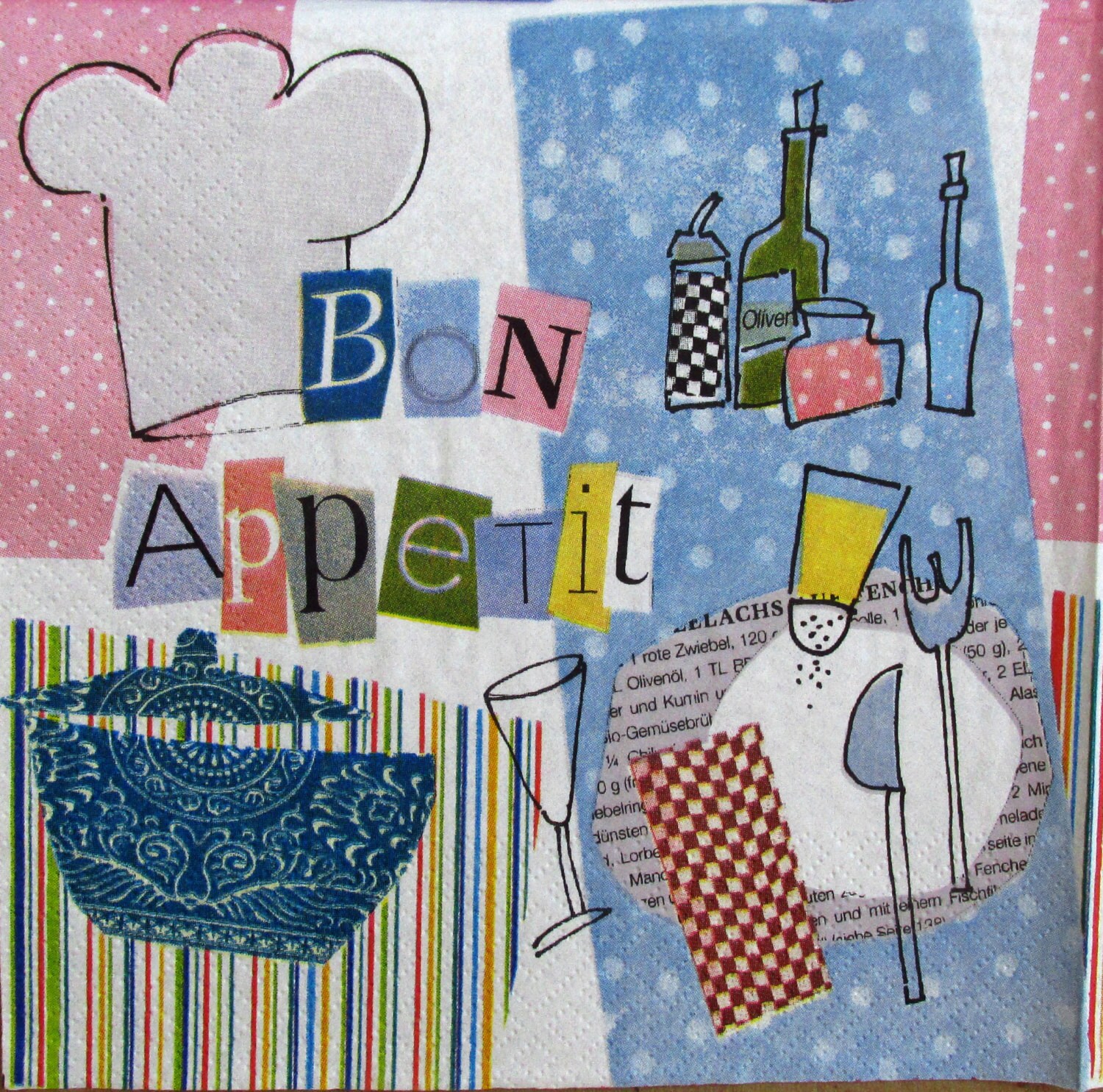 Set of 2 napkins Decoupage paper napkins Decoupage paper Etsy