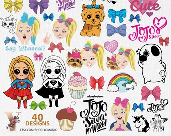 Download Download Clipart Jojo Siwa Svg Free for Cricut, Silhouette ...