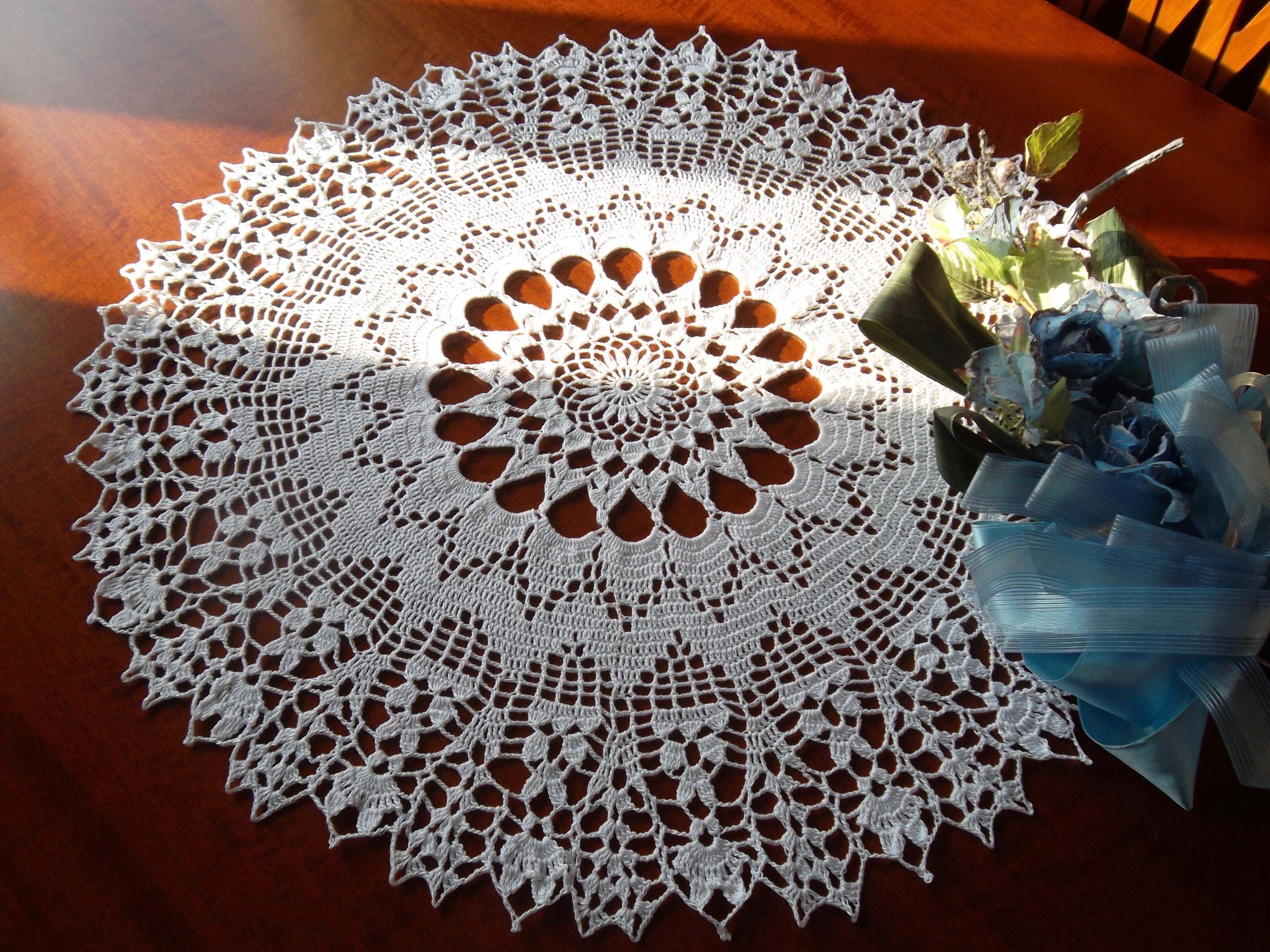 Large Doily Crochet Pattern
