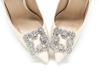 embellished shoe clips